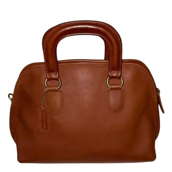 Vintage Coach Baxter bag No. 9903 in British tan. Made in USA - Picture 2 of 13